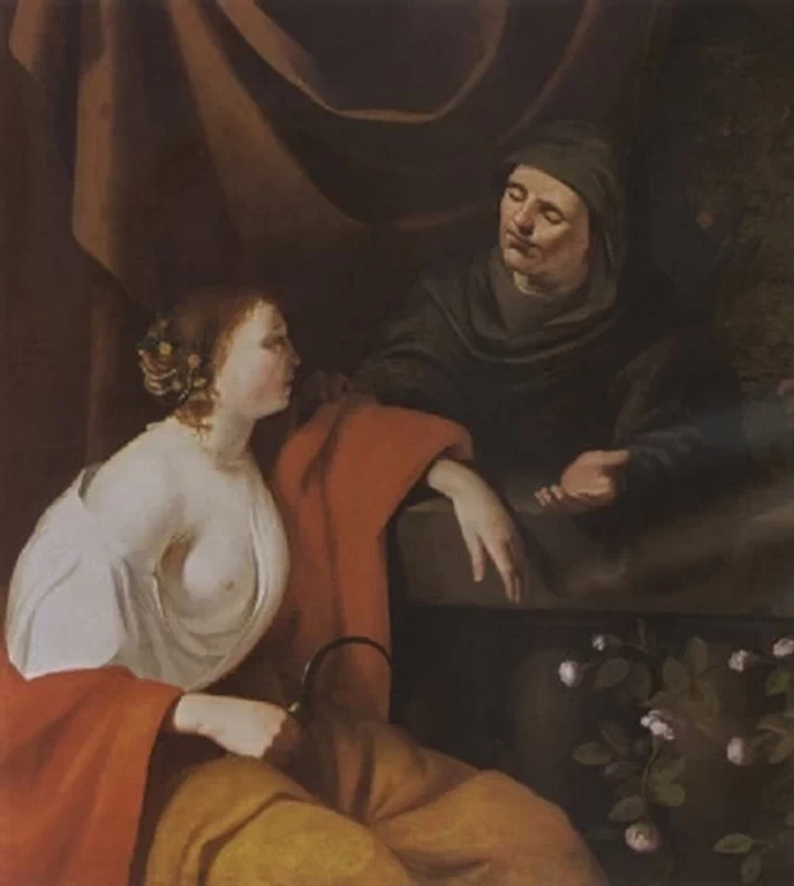 Reyer van Blommendael - Vertumno e Pomona, Rusche Collection